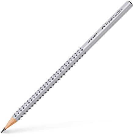 FABER-CASTELL 117000 - Bleistift Grip 2001, Härtegrad HB, 1 Stück