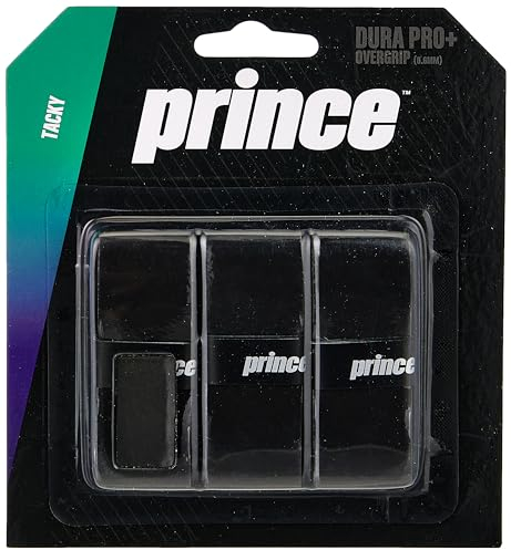 Prince Overgrip Dura Pro Plus 3er, Schwarz, 0086250151700000