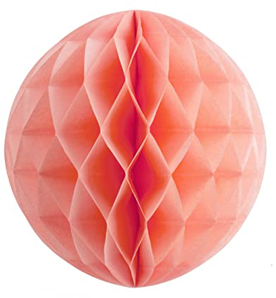 10 Wabenbälle 15cm Set ( apricot 714 ) // Waben Ball Hänge Deko Ballons Laternen Wabenball Dekoration Bälle Pompons Papier Party Hochzeit