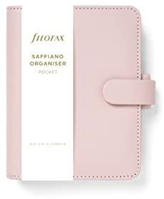 Filofax Pocket Saffiano Organizer - Blush