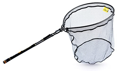 Lieblingsköder Barsch-Kescher Ultraboost 50x40cm - Unterfangkescher zum Spinnfischen, Raubfischkescher, Angelkescher
