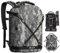 TARION Kamerarucksack, Fotorucksack mit Hartschale, Kameratasche mit 14,5-Zoll-Laptopfach und Regenschutz, Rucksack für Drohnen, DSLR-Spiegelreflexkameras, Zubehör(Camouflage)