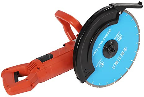 LUNICASHA 3000W Electric Circular Saw, Electric Concrete Saw, Concrete Stone Cutter W/Saw Blade, for Cutting Wood Soft Metal and Plasti