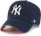 47 Baseballkappe mit New York Yankees Primary Logo Ballpark Clean Up Dad – mehrere Farben, New York Yankees Navy Red, Einheitsgr��e