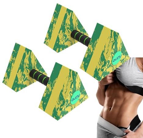 Wasserhanteln, Hanteln für Wasserübungen - Wasser-Aqua-Fitness-Langhanteln - Wasser-Aerobic-Hantel, Übungshandstangen, EVA-Hantel für Männer und Frauen, Aqua-Fitness