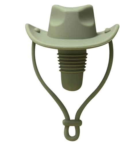 Bouchons de vin amusants, chapeau de cowboy, bouchon de bouteille de vin en silicone, bouchon de vin rouge en forme de chapeau de cowboy occidental, bouchons décoratifs pour vin, bière, champagne
