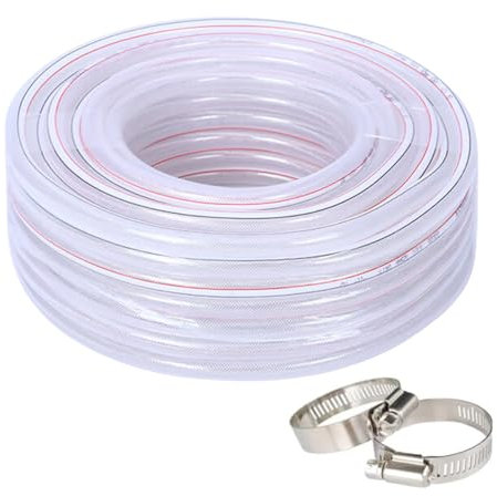 Gardena - Tubo flessibile per acqua da 3/4, 19 mm, tubo di aspirazione da 3/4, in PVC, con tessuto, flessibile, ad alta pressione, 3 metri