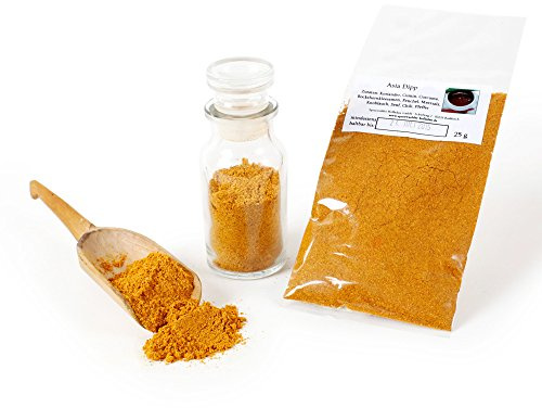 Asia Dipp, Dip Mischung, Dip Gewürzmischung, Dipp Gewürze, für BBQ Sauce & Dip Chips, Dip Würzmischung, glutenfrei, lactosefrei, 25g