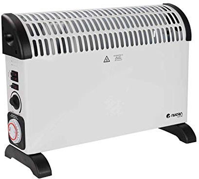 RAYDAN 0 Convector con Turbo y Temporizador 2000W