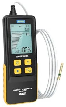 HPHPH Comprobador Liquido de Frenos, Probador De Aceite De Motor Analizador De Aceite Lubricante De Motor Sonda De Manguera Herramienta De Detección