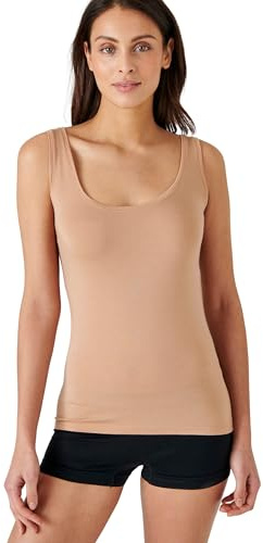 Damart - Débardeur Thermique Thermolactyl Sensitive Femme Marron Taille 42-44 (M)