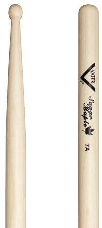 Vater 7A Wood Tip Sugar Maple Drum Sticks VSM7AW, Pair