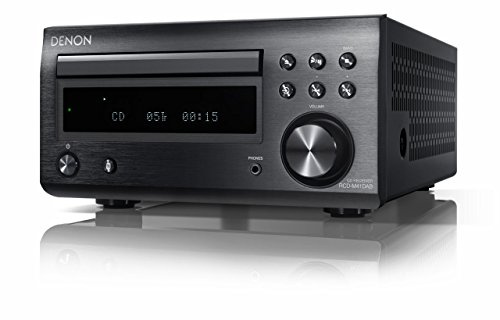 Denon D-M41DAB DAB&plus - Ricevitore HiFi con Bluetooth, colore: Nero
