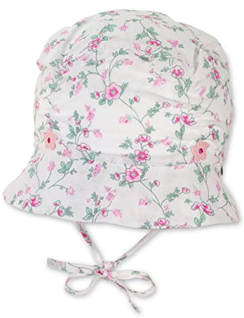 Sterntaler unisex - barn barnhatt Mössa Blommor