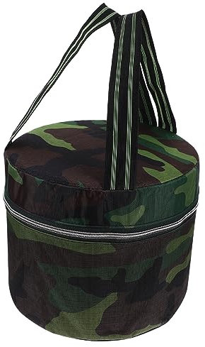 HANABASS Campingstuhl bequemer Hocker tragbarer Outdoor-Stuhl Stühle Mini-Hocker Leichter Hocker Tritthocker fürs Bett draussen niedriger Hocker die Faulen Campinghocker Reisen Pidun Stoff