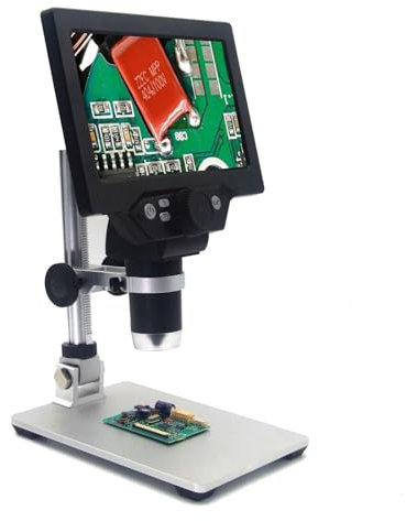 Digitalt mikroskop, Elektronmikroskop Reparation Mikroskop Elektroniskt förstoringsglas 7-tumsskärm