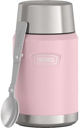Thermos 24 oz. Icon Vacuum Insulated Stainless Steel Food Jar w/ Spoon