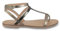 LES TROPEZIENNES PAR M. BELARBI Femme HILADEN Chaussures Ville Sandale et Nu-Pieds, Serpent Multi, 38 EU