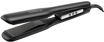 Retro Excelsa Genius Pro RUP-R962L Large | Piastra larga con intelligenza artificiale - Piastra per capelli professionale con tecnologia IA | Regola la temperatura automaticamente in base ai capelli
