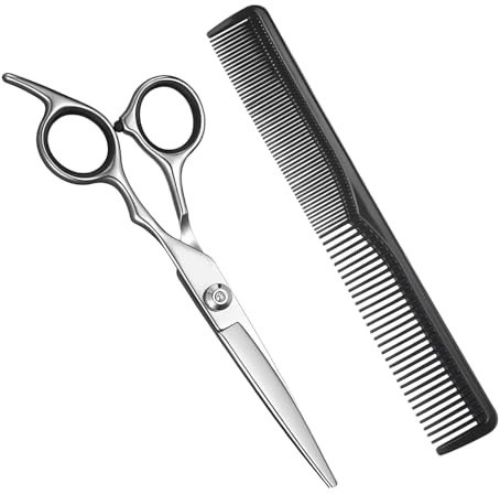 liuchanghe Forbici Parrucchiere Professionali, Forbici per Capelli in Acciaio Inossidabile, Forbici Capelli per Donna, Uomo, Bambino