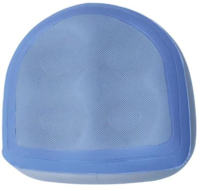 Asiento elevador inflable, asientos de bañera de hidromasaje, almohadilla de spa con ventosas, soporte trasero, almohadillas de baño rellenas de aire y agua, respaldo antideslizante, asiento elevador