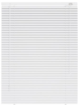 WZDXFNLD 25mm Horizontal Aluminium Jalousien, Nach Maß 35 50 65 70 85 90 130 160 180 190 215 cm Breite, Innen Verdunkelung Alu Jalousie, Wärmedämmung Jalousette für Büro Küche Fenster(Weiß)