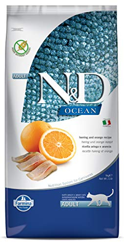 Ocean Hareng & Orange Cat Adulte - 5,00 Kg