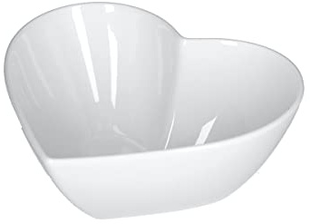 La Porcellana Bianca - Ciotola Cuore in Gift Box - Arredo Casa, Porcellana a Servire - Porcellana - 15,5x16,5xh6 cm