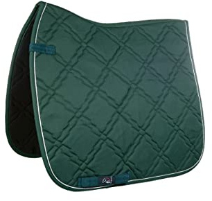 HKM 4057052151866 Bologna-5800 Saddle Cloth Green Pony Dressage