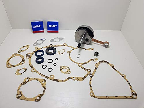 KIT REVISIONE MOTORE ALBERO GUARNIZIONI CUSCINETTI VESPA APE 50 CONO 20
