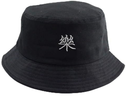 Diiya Fischerhut Plus Size Fischer Hüte Männlich Sommer Baumwolle Sonnenhut Big Head Mann Große Größe Eimer Hüte 57 59Cm 60 63Cm Schwarz 2 XL 60 62Cm
