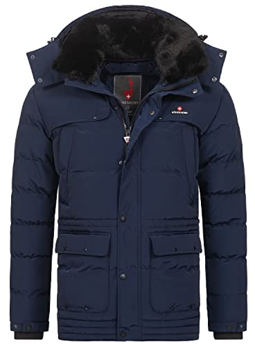 Höhenhorn Achalm Herren Winter Jacke Navy Gr. 3XL