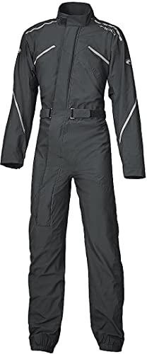 Held Monsun 2 1-Teiler Motorrad Regenkombi (Black,M)