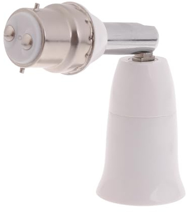 NYCEMAKEUP E27 to B22 Adapter Socket Chandelier Lamp Holder - Household Extender Converter