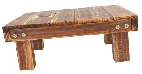 SEWOART Support de Plantes Élégant pour Intérieur et Extérieur Étagère à Fleurs Banc Décoratif pour Balcon Patio ou Fenêtre Dimensions Compactes pour Petits