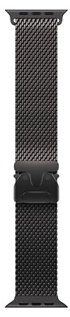 Apple Watch Band - Milanesisk loop - 49 mm - svart - L