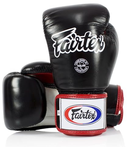 Fairtex BGV1| Guanti da sparring da allenamento per boxe Muay Thai per uomini, donne e bambini | Guanti MMA | Guarni di boxe di qualità premium, peso leggero e ammortizzatori