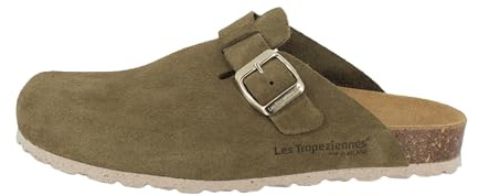 dresco Zabot, Zapatos Ciudad Mula Y Sabot Mujer, Caqui, 41 EU