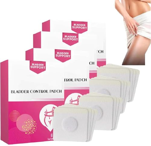 6pcs Bladder Control Patch, Bladder Health Patch, Leakage Urine for Women, Urinate Relief for Men and Women, Go to Toilet Less Frequently (5Box)