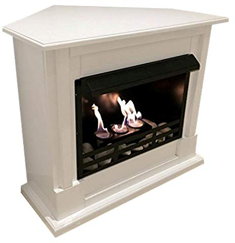 Kamin Eckkamin APOLLO Ethanol & Gelkamin inkl. 27 teiliges Set (EM)