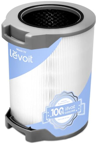 LEVOIT Humidifier Smoke Remover Replacement Filter, 4-in-1 True HEPA, High-Efficiency Activated Carbon, Core 300-RF-SR, 1 Pack, Blue, 1 Count (Pack of 1)
