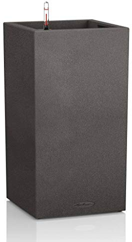 Lechuza Pflanzsäule Canto Stone 40 high graphitschwarz 13622