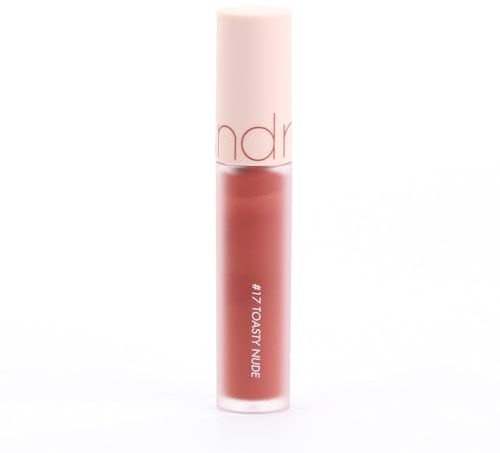 rom&nd] Zero Velvet Tint 17 TOASTY NUDE Velvet matte, Long-lasting, Smudge-resistant, super stay matte ink, Silk Finish, Natural-beauty | Lip Tint for Daily Use, K-beauty | 5.5g/0.2oz