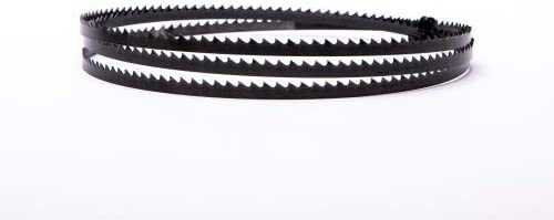 Encut Lot de 5 lames de scie à ruban haute performance 2240 x 6 x 0,65 mm, 6 dents par pouce, en acier à outils, pour Elektra Beckum, Metabo, Einhell, Güde, Atika, Westfalia, etc.