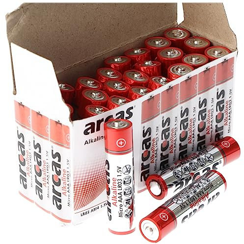 Arcas LR03 Micro (AAA)-Batterie Alkali-Mangan 1.5 V 24 St.