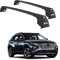 TURTLE Dachträger für Autos Hyundai Tucson (NX4) 2022-2023, 109 cm Barrenlänge 75 kg Tragfähigkeit Aluminium Dachgepäckträger, Abschließbar - Einstellbar Fahrradträger Skitrager-Schwarz