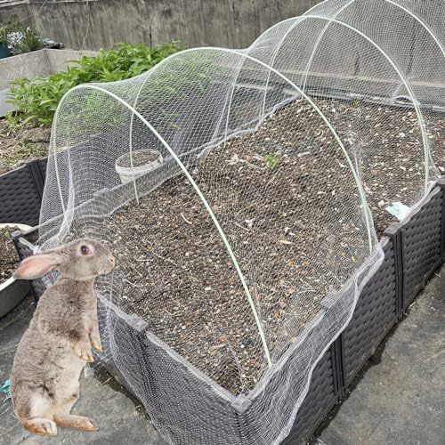 Drahtgitter Maschendraht Gartenzaun Gartennetz Für Hochbeete, Robustes Nylon Vogelschutznetz/ Gewächshaus Reihenabdeckungen Für Gemüse Pflanzen Obst Blumen Nutzpflanzen Schutz, Kleines Loch 1,5x1,5cm