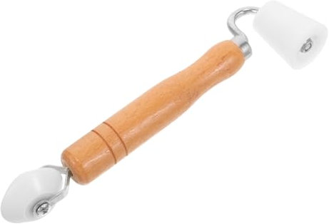 Angoily Press Wheel Tool Seam Roller Wallpaper Application Roller for Wallpapering Handle Designed for Tool Smoothing