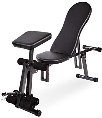 asdchZen Kleine Hantel Hantelbank - Multifunktions-Hantelbank Rückenlagebrett Fitnessgerät Für Zu Hause Bankdrücken Fitness Bauchmuskelbrett Klappbare Fitnesshantel