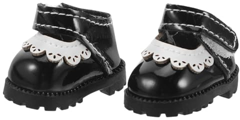 POPETPOP Zapatos para Muñecas Miniatura de Accesorios de Vestir para Muñecas de Calzado Plano para Casa de Zapatos Planos para Disfraz